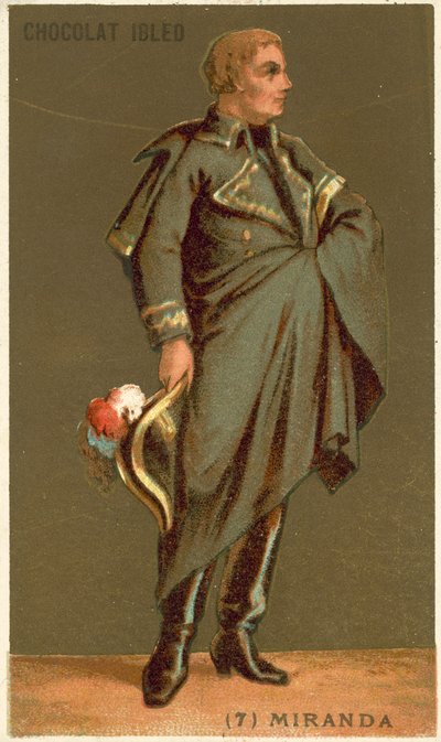 Francisco de Miranda, Venezolaanse revolutionair door French School